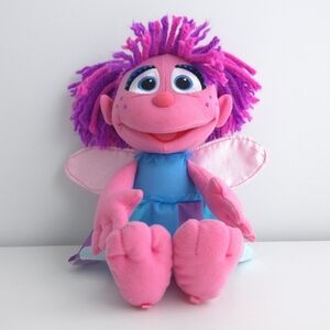 Hasbro Sesame Street Abby Cadabby Fairy Plush Doll 12"